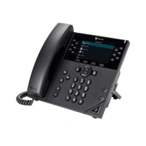 Polycom VVX 450 — 12-ти линейный, настольный IP-телефон с цветным дисплеем