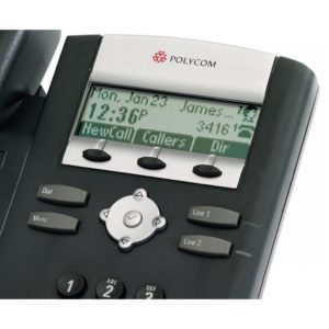 Polycom SoundPoint IP 321 — Высококачественный IP-телефон с технологией High Definition Voice