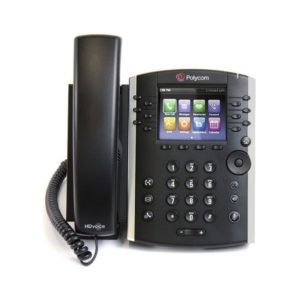 Polycom VVX 410 — Бизнес медиа-телефон с цветным дисплеем, поддерживающий 12 линий и Polycom HD Voice